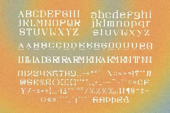 Nympho DEMO font