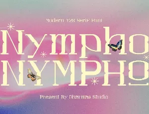 Nympho DEMO font