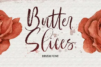 Butter Slices font