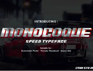 MONOCOQUE font