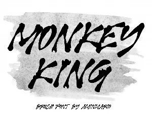 MONKEY KING font