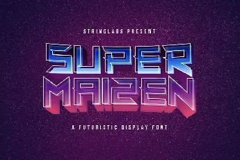 Super Maizen font