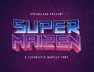 Super Maizen font