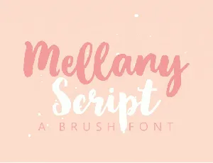 Mellany Script font