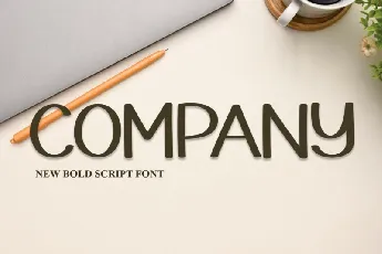 Company Display font