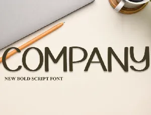 Company Display font