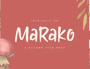 Marako Display font