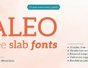 Aleo 2.0 Family font