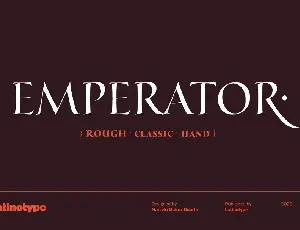 Emperator Family font