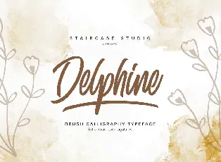 Delphine font