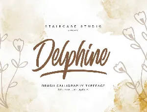 Delphine font