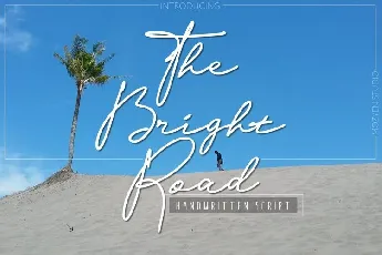 The Bright Road font