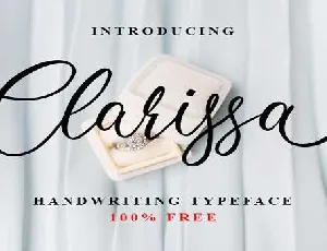 Clarissa font