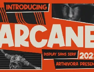 Arcane font