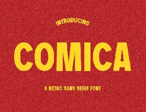 Comica font