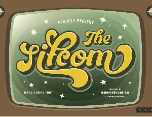 The Sitcom font