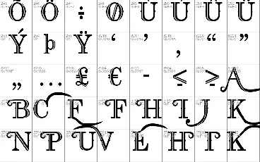 Revij Anovik font