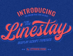 The Linestay font