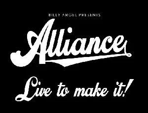 Alliance font