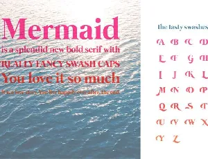 Mermaid font