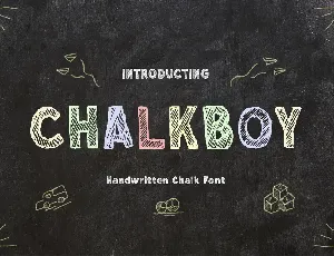 Chalkboy font