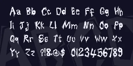 ROCK_KAPAK font