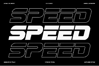 Speed Fez font