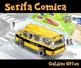 Serifa Comica font