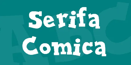 Serifa Comica font