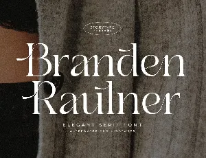 Branden Raulner font