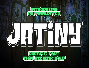 Jatiny font