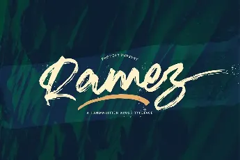 Ramez font