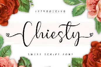 Chiesty font