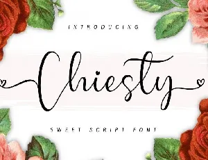 Chiesty font