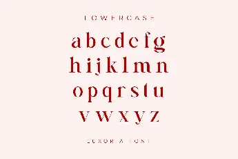 Luxoria font