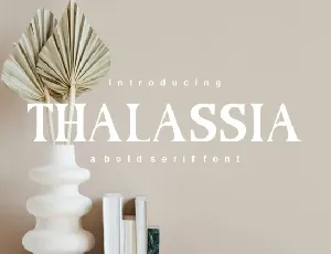 Thalassia font