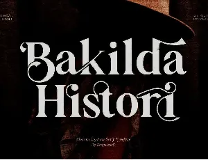 Bakilda Histori font