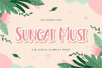 Sungai Musi font