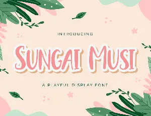 Sungai Musi font