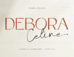 Debora Celina font