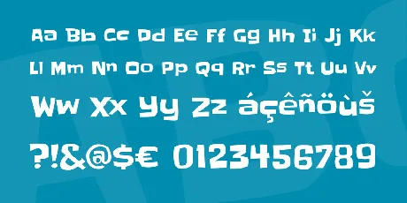 Slackey font