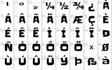 Slackey font