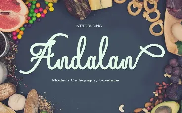 Andalan Script font