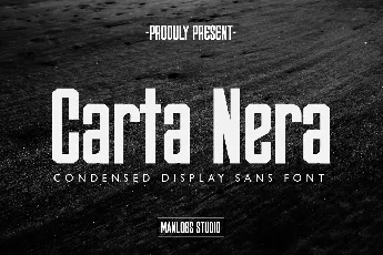 Carta Nera font