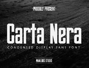 Carta Nera font