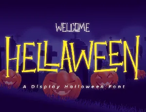 Hellaween font