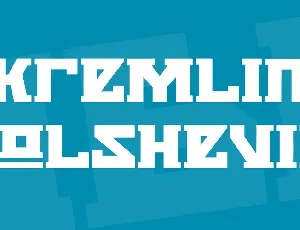 Kremlin Bolshevik font