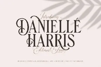 Danielle Harris Display font