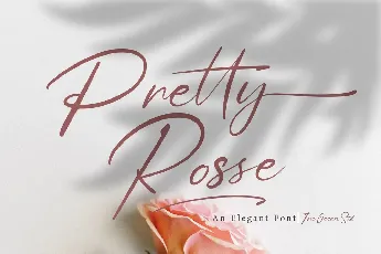 Pretty Rosse font