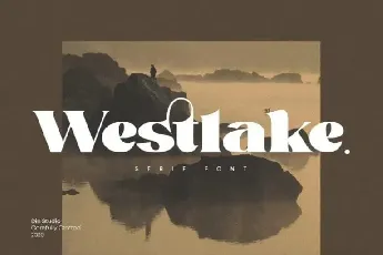 Westlake Serif font